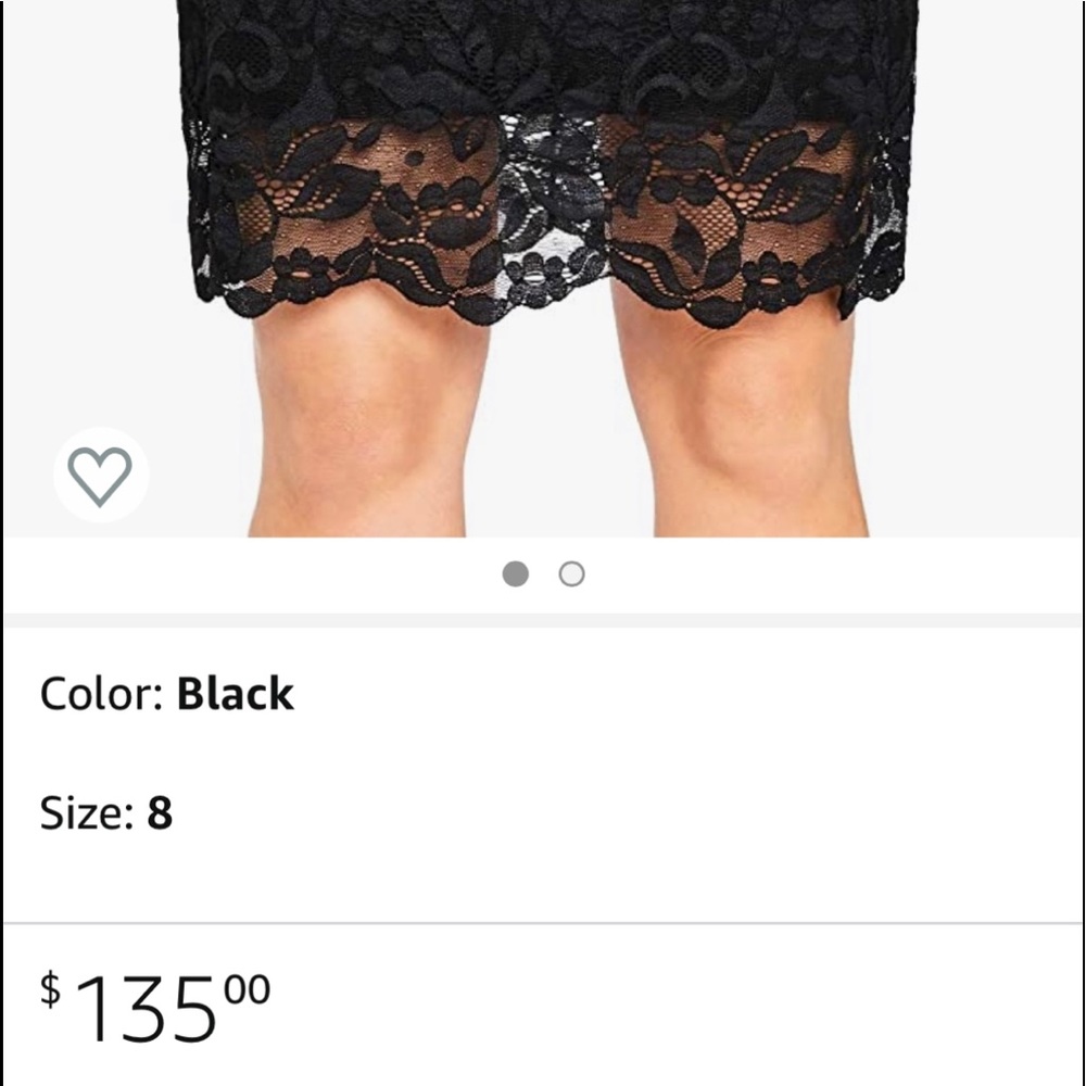 🦋NWT Simpli Black lacs Reversible Skirt🦋 - Picture 7 of 16